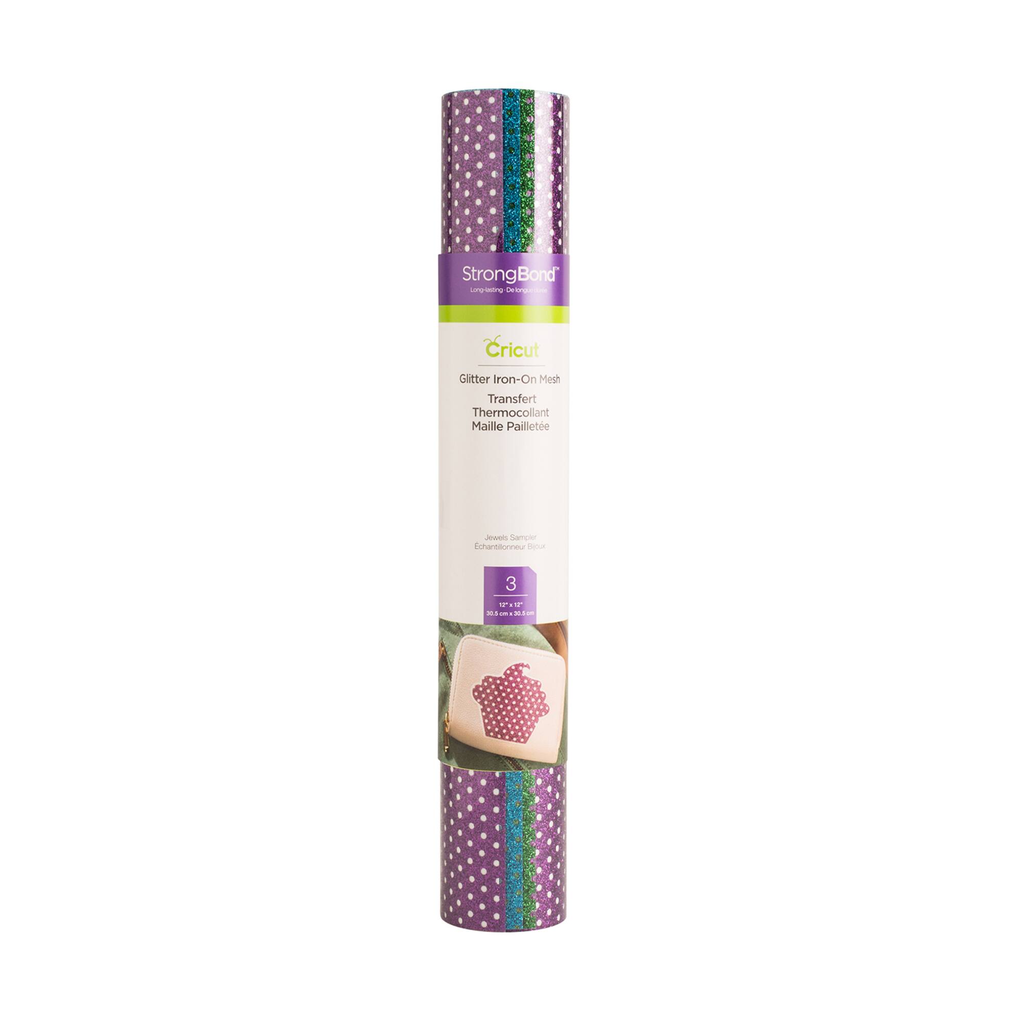 Cricut® Glitter Iron-On Jewels Mesh Sampler